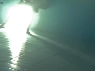 Underwater Sex at the Pool at Night, Free Porn 99