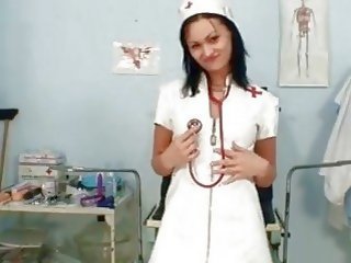 Verlockend krankenschwester pavlina setzen ein medizinisch.