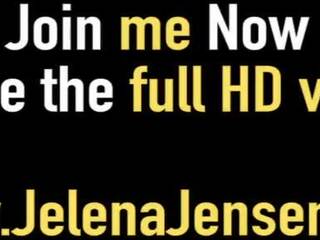 Penthouse Pet Jelena Jensen Strips & Bangs Hot Jayden
