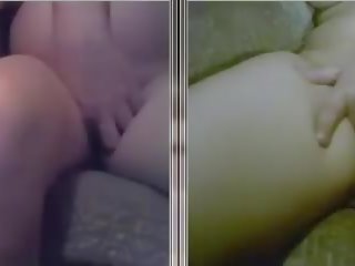British Threesome on Paltalk One Pregnant One Not: Porn 8d