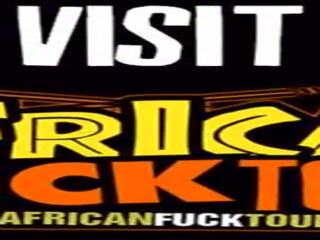 Turist fucks och vids pleasant afrikansk tonårs i hotell!