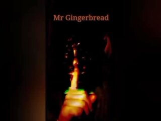 Ponas gingerbread užsideda spenelis į putz skylė tada dulkina nešvankus milf į as šikna