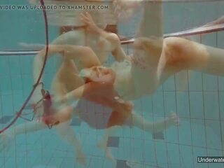 Two Hot Chicks Enjoy Swimming Naked in the Pool: HD Porn 33 | xHamster