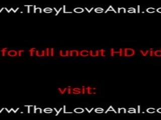 Strictly Anal Threesome, Free They Love Anal HD Porn a4