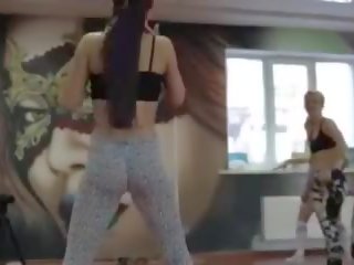 Russo twerk classe: gratis twerking porno video 4b