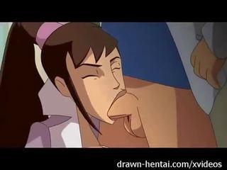 Avatar hentai - nešvankus klipas legend apie korra